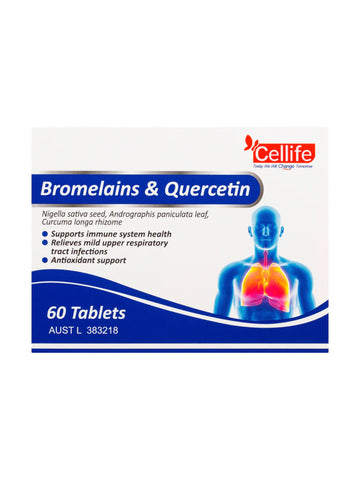Cellife Bromelains & Quercetin 60s