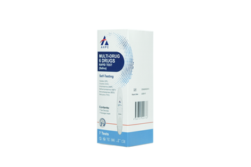 AHPC 6-Drug Oral Fluid Rapid Test – OPI/COC/AMP/MET/BZO/THC