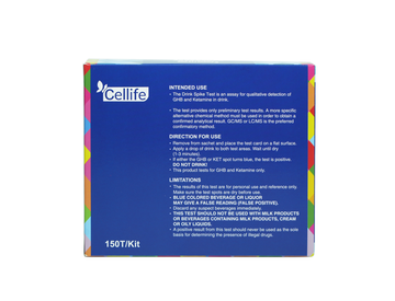 Cellife Drink Check Test – GHB & Ketamine – 10 Tests