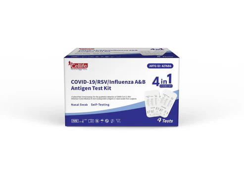 Cellife Sars-CoV-2/RSV/influenza A/B Antigen Test Kit 4 Tests