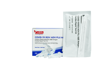 Cellife 5-in-1 COVID-19, RSV, Influenza A/B & Adenovirus Rapid Antigen Test