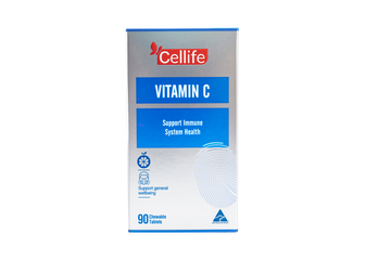 Cellife Vitamin C Chewable 550mg (90 Tablets)