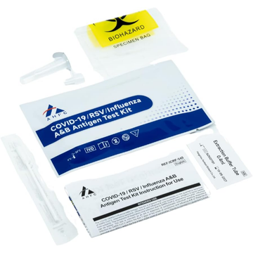 AHPC Sars-CoV-2/RSV/influenza A/B (4 in 1) Antigen Test Kit Single