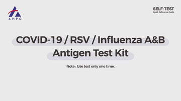AHPC Sars-CoV-2/RSV/influenza A/B (4 in 1) Antigen Test Kit Single