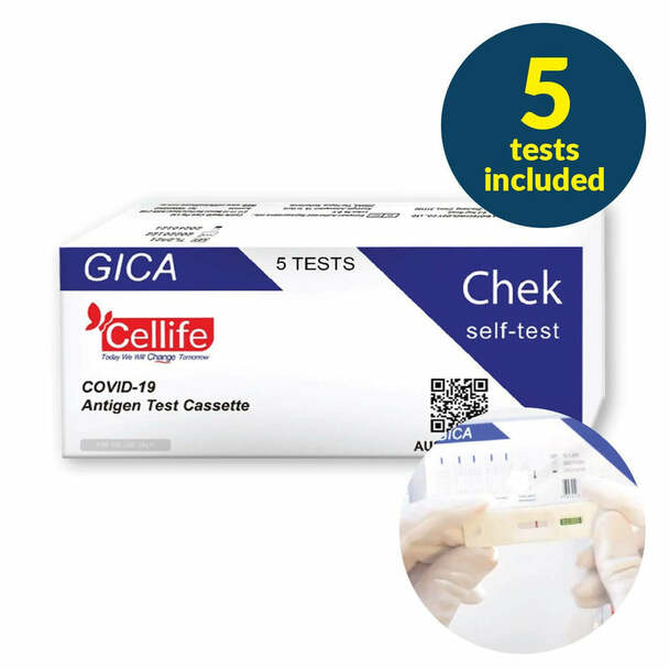 Cellife COVID-19 Antigen Test Cassette 5 Packs